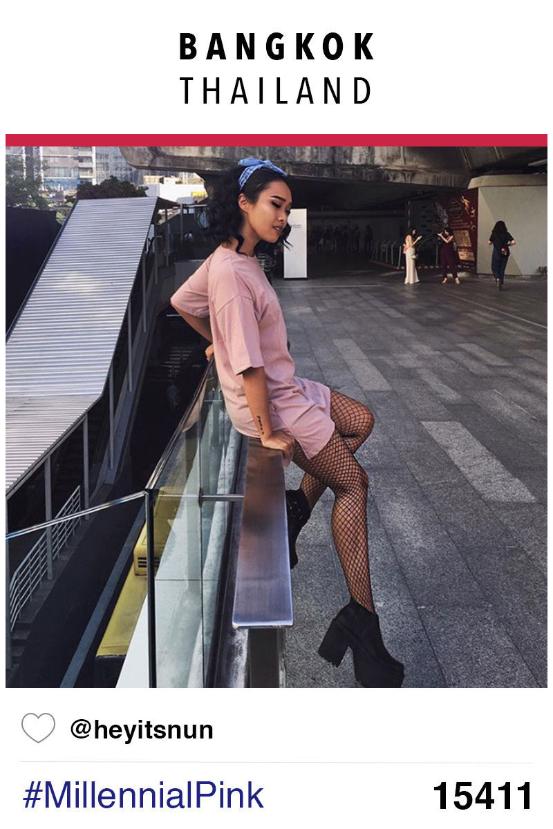 Thailand: millennial pink